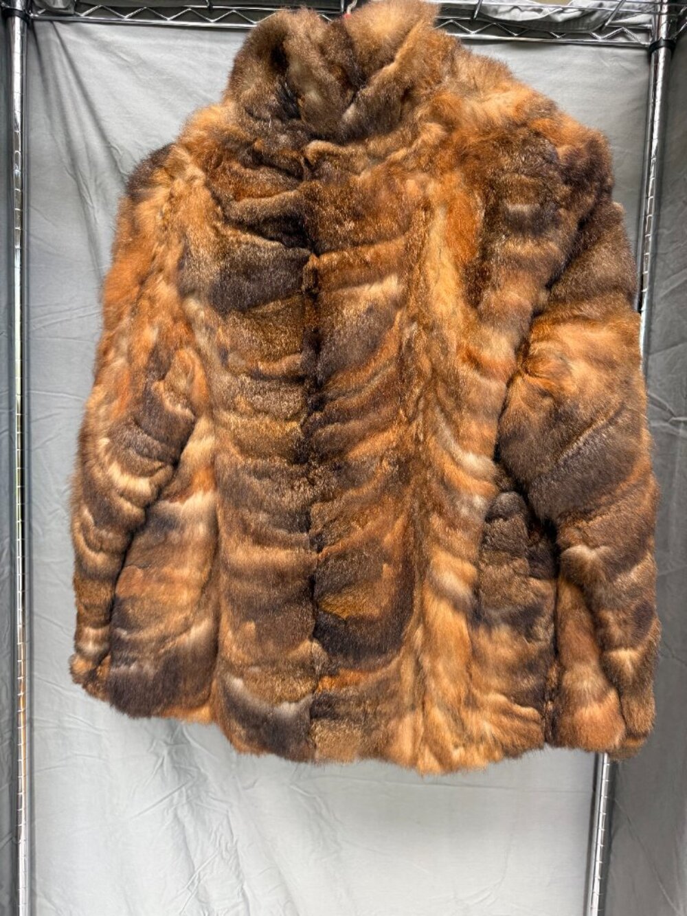 Reversible fur jacket - Picture 2 of 4